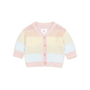Huxbaby Soft Rainbow Boxy Cardigan